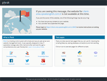 Tablet Screenshot of client-area.speakenglish.com.tr